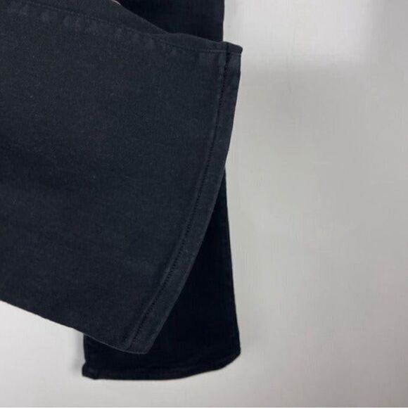 NWT EDWIN Black Cassia Mini Boot Mid Rise Cropped Bootcut Jeans - Size 24 - Picture 5 of 10